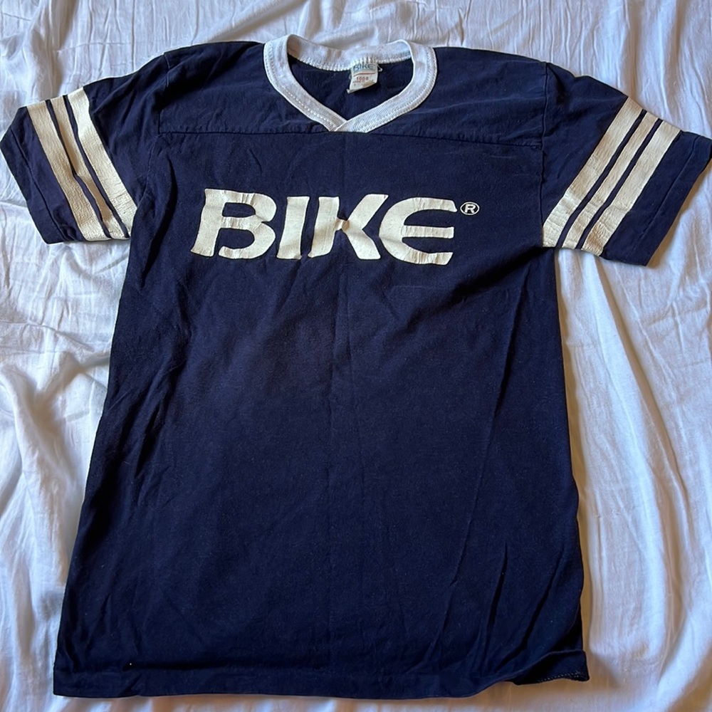 Vintage Bike Varsity Tee